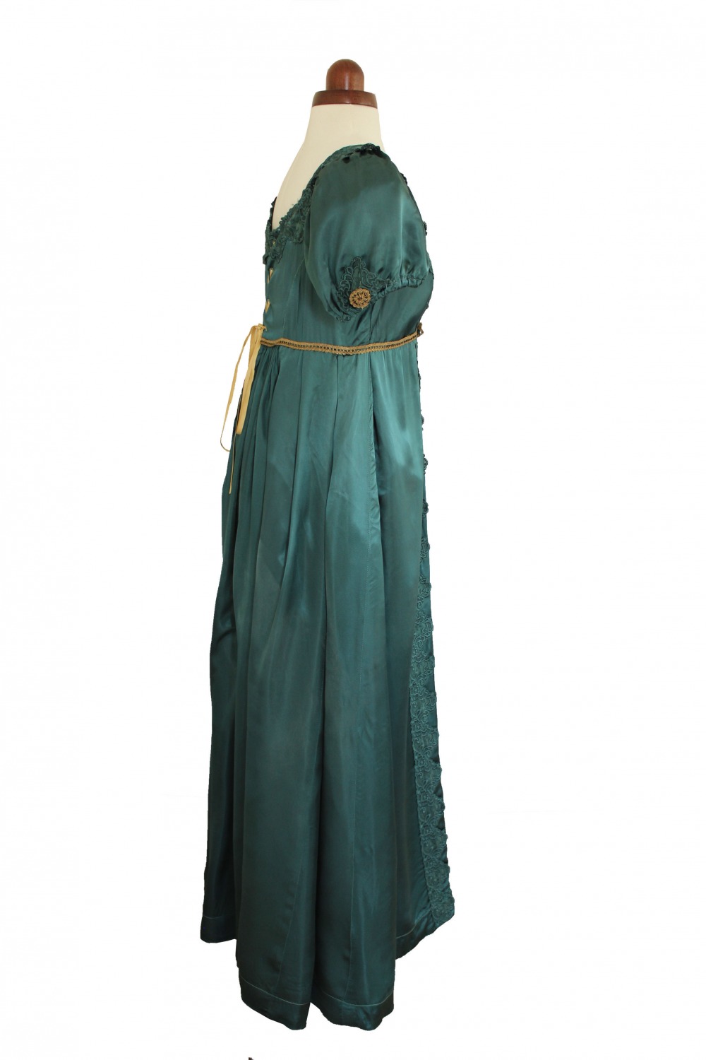 Ladies 19th Century Regency Jane Austen Evening Ball Gown Size 14 - 16 Image